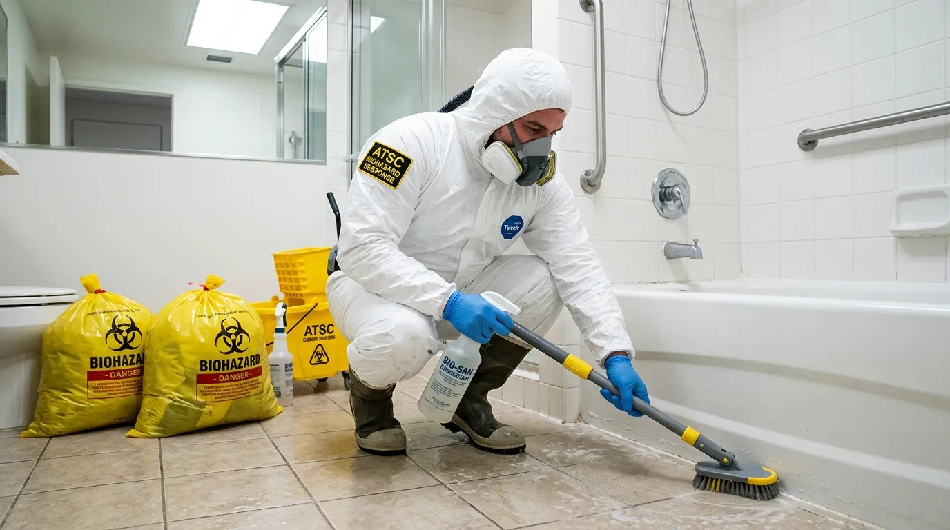 Decontamination equipment deployed for Blood Cleanup in Delray Beach